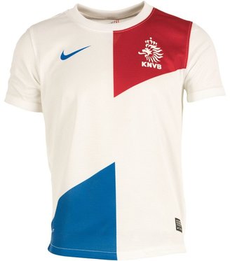 Nike Junior KNVB Netherlands Away Shirt White/Red/Royal