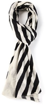 Joseph striped scarf