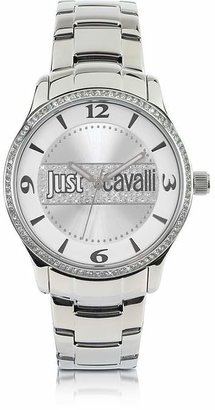 Just Cavalli Huge Collection Silver Dial Stainless Steel Watch