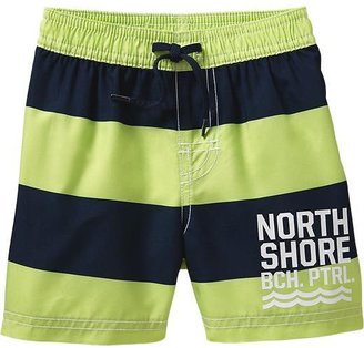 Old Navy Striped Swim Shorts for Baby