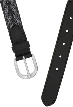 Etoile Isabel Marant Uma embroidered leather belt