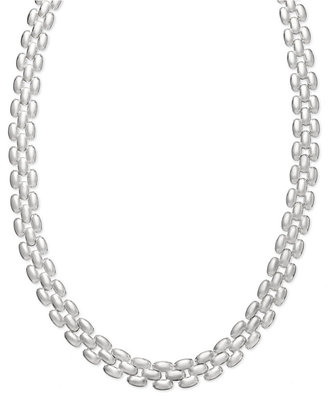 Giani Bernini Sterling Silver Polished Link Necklace