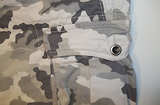 Levi's Levis Cargo Pants Camouflage Gray Relaxed Fit Soft Camo Authentic NWT $68
