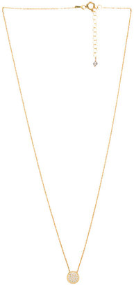 Natalie B Jewelry Ottoman Small Disc Necklace