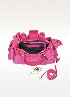 Juicy Couture Iconic Crest Velour Mini Daydreamer Handbag