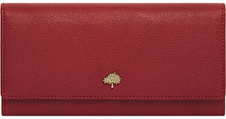 Mulberry Tree glossy goat leather wallet