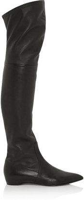 Casadei Leather over-the-knee boots