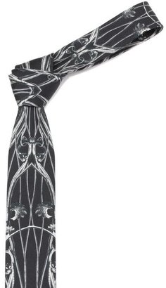 Alexander McQueen Floral Print Tie
