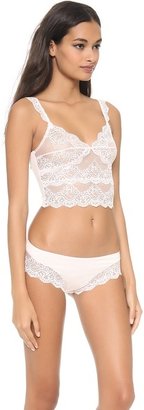 Only Hearts Club 442 Only Hearts So Fine Lace Cropped Cami