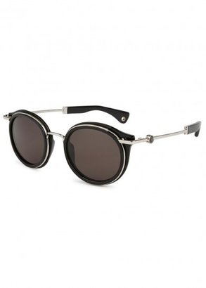 Moncler Round frame acetate sunglasses