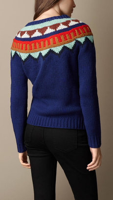 Burberry Fair Isle Wool Sweater