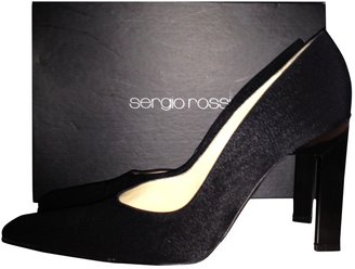 Sergio Rossi Ladies Black Evening Shoe
