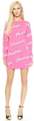 Moschino Long Sleeve Knit Dress