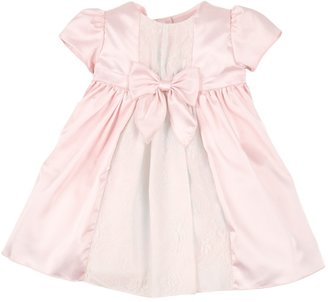 Wendy Bellissimo Lace Overlay Dress & Panty Set (Baby Girls)
