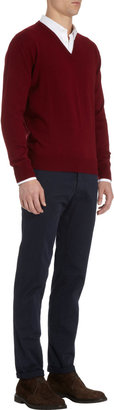 Barneys New York V-Neck Sweater