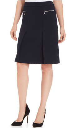 Jones New York Collection A-Line Pleated Skirt
