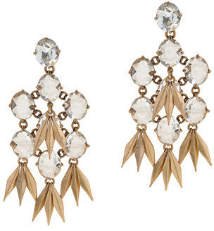 J.Crew Jeweled quill earrings