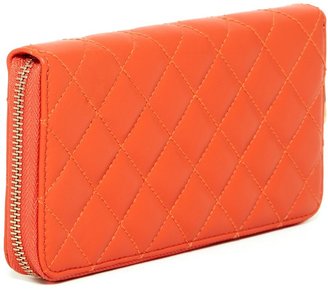 Vince Camuto Lulu Quilted Zip Wallet
