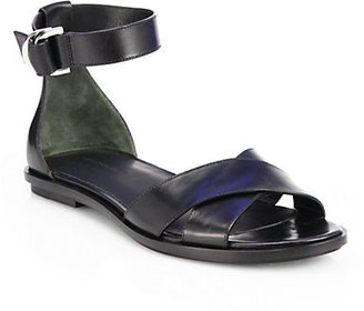 Alexander Wang Talis Leather Crisscross Sandals