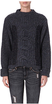Etoile Isabel Marant Romer cable-knit knitted jumper