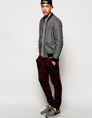 Farah Joggers with Paint Smudge Print