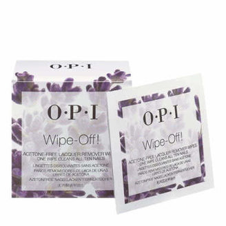 OPI Wipe-Off! Acetone-Free Lacquer Remover Wipes (10 Pack)