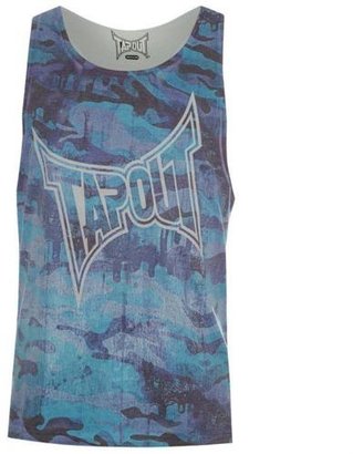 Tapout Mens Sub Print Vest Casual Fashion Sleeveless Top Male Lighweight Wear