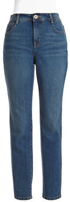 STYLE AND CO. Petite Tummy Control Slim Leg Jeans --