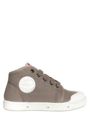 Spring Court High Top Lace Up Sneakers