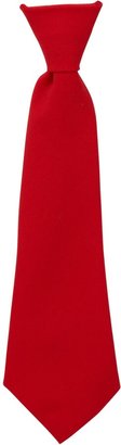 Unbranded Plain School Unisex Elastic Tie, Red