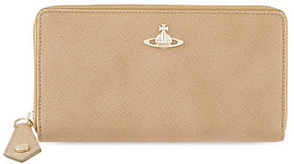 Vivienne Westwood Divina saffiano zip-around wallet