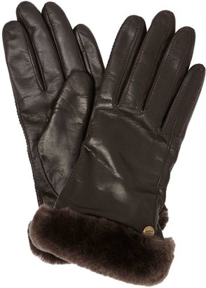 UGG Classic leather touch screen glove