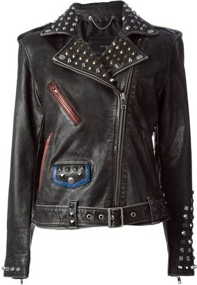 Diesel studded biker jacket