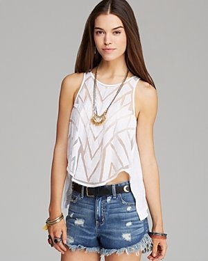 Free People Top - Ethereal Daze Ginger