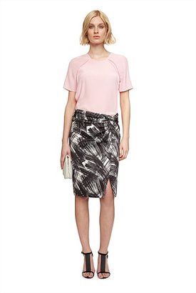 Country Road Print Wrap Skirt