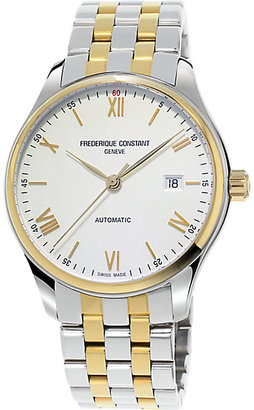 Frederique Constant FC303WN5B3B Classics Index Gold-Plated Stainless Steel Watch