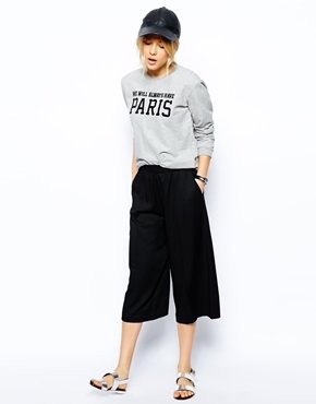 ASOS Straight Culotte Trousers