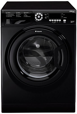 Hotpoint SWMD9437K Freestanding Washing Machine, 9kg Load, A+++ Energy Rating, 1400rpm Spin, Black