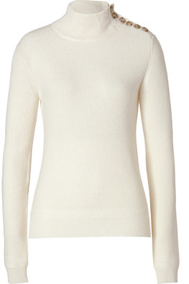 Marc by Marc Jacobs Cashmere Turtleneck Pullover in Antique White