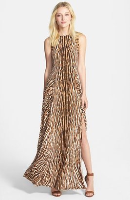 MICHAEL Michael Kors Studded Mix Print Maxi Dress (Regular & Petite)