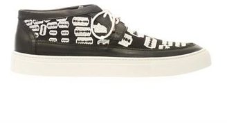 McQ Razor-embroidered low-top tariners