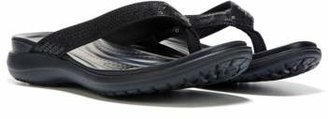 Crocs Women's Capri Sequin Flip Flop Sandal