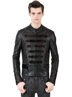 Christophe Terzian - Embroidered Nappa Leather Jacket
