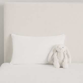 The White Company European down cot bed pillow