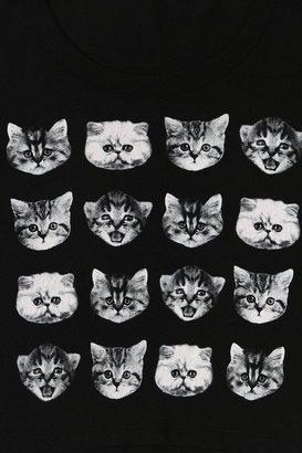 Truly Madly Deeply Catsssss Cropped Tee