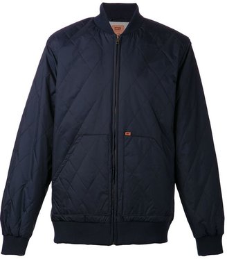 Obey quilted bomber jacket