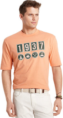 Izod Big and Tall "1937" Graphic T-Shirt