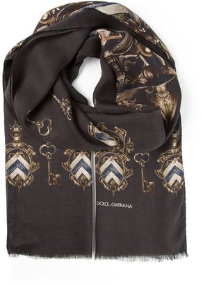Dolce & Gabbana printed scarf