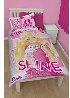 Barbie Shine Duvet Cover Set - Single.