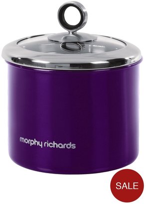 Morphy Richards Small Storage Canister - Purple